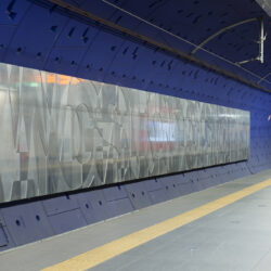 Heimo Zobernig, Norbert Steiner_Stadtbahn Station Radhaus, Köln, 2012 ©Heimo Zobernig