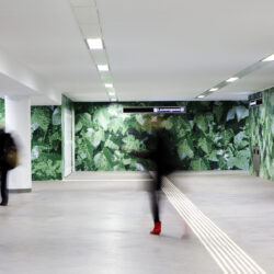 Heimo Zobernig, Norbert Steiner_Station Laurenzgasse, Wien, 2010 ©Marianne Greber